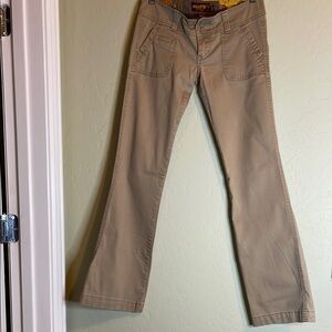 Hollister Tan Boot Cut Jeans Classic Style